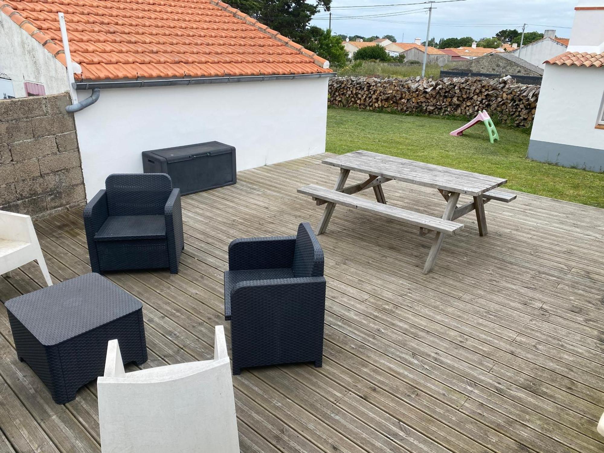 Maison Chez Meme Barbatre Bagian luar foto
